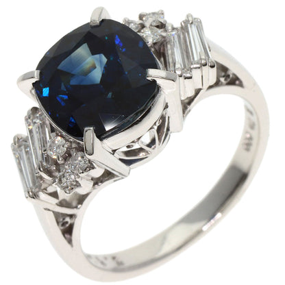 TASAKI Blue sapphire diamond Ring Platinum PT900 Ladies [Used]