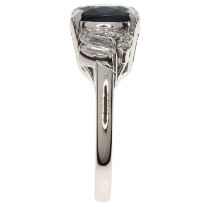 TASAKI Blue sapphire diamond Ring Platinum PT900 Ladies [Used]
