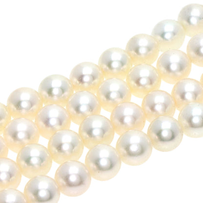MIKIMOTO Pearl Pearl 2 series Necklace K14 White Gold Ladies [Used]