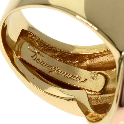 Three color Ring K18 Yellow Gold K18 White Gold 11.1g　Ladies