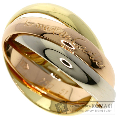 CARTIER   Trinity #51 Ring  K18 Yellow Gold K18 White GoldLadies [Used]