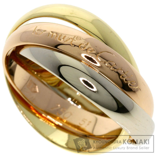 CARTIER   Trinity #51 Ring  K18 Yellow Gold K18 White GoldLadies [Used]