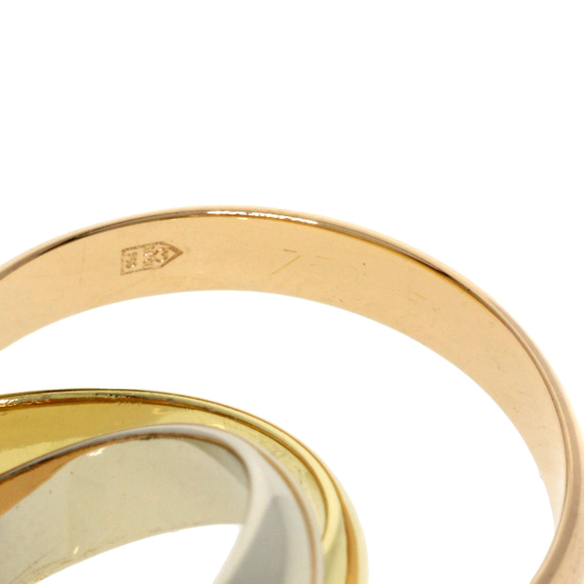 CARTIER   Trinity #51 Ring  K18 Yellow Gold K18 White GoldLadies [Used]