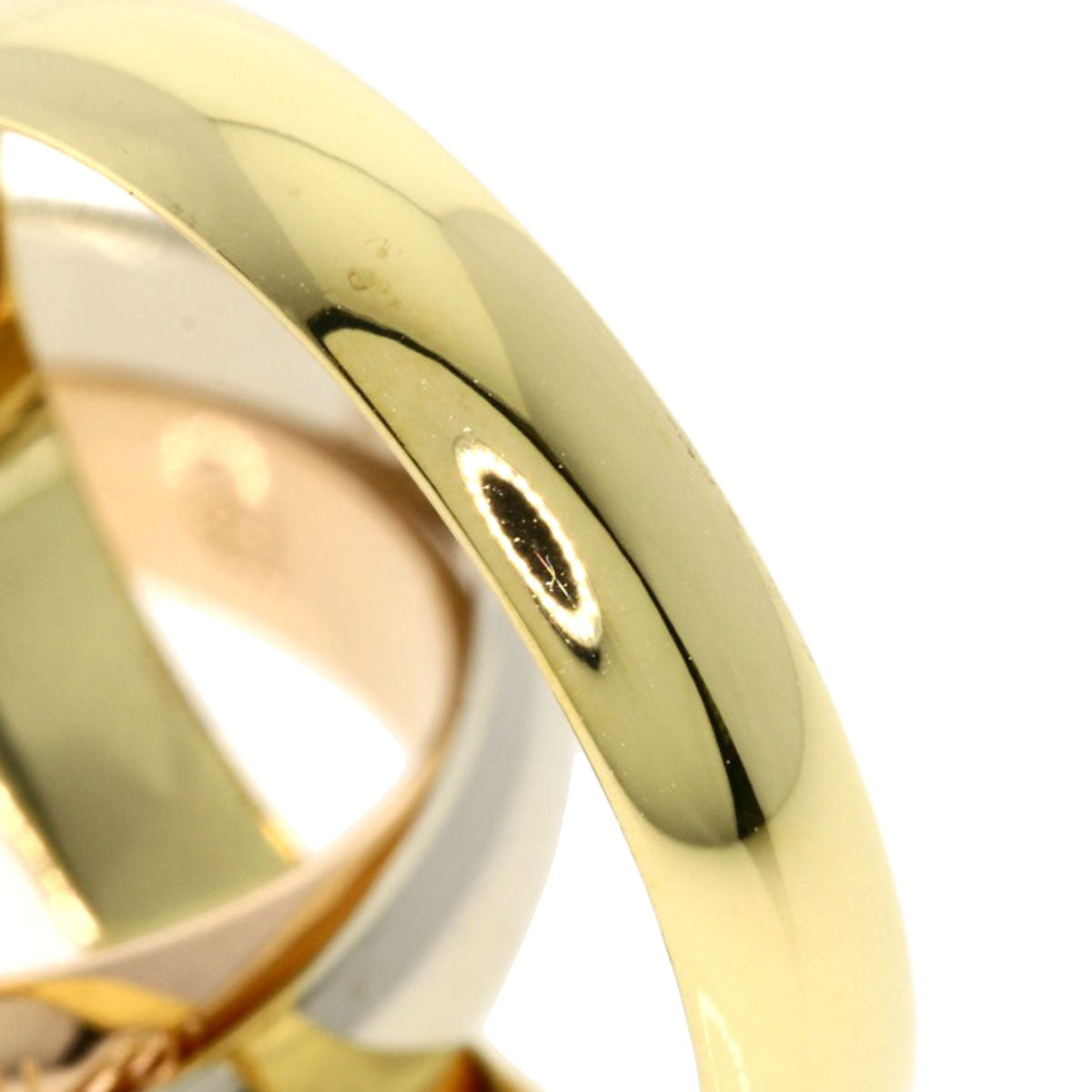 CARTIER   Trinity #51 Ring  K18 Yellow Gold K18 White GoldLadies [Used]