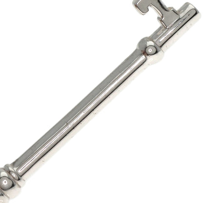 TIFFANY&Co. Open Trefoil Key Medium Pendant top Silver Ladies [Used]