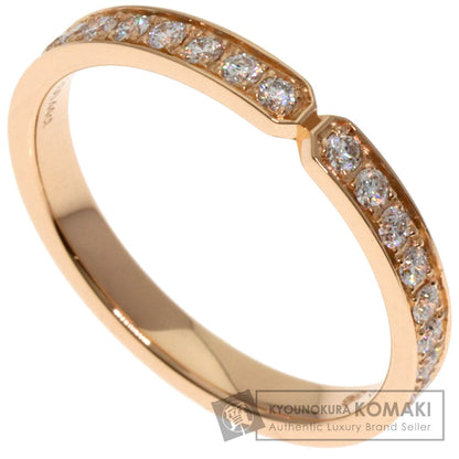 HERMES   Ever Kelly PM Full Eternity #51 Ring  K18 Pink Gold Ladies [Used]