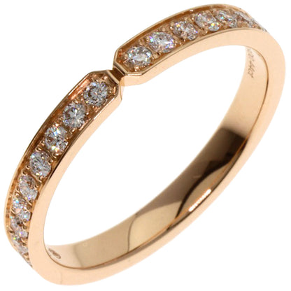 HERMES   Ever Kelly PM Full Eternity #51 Ring  K18 Pink Gold Ladies [Used]