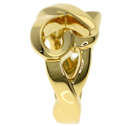 TIFFANY&Co. Double Loving Heart Ring K18 Yellow Gold Ladies [Used]