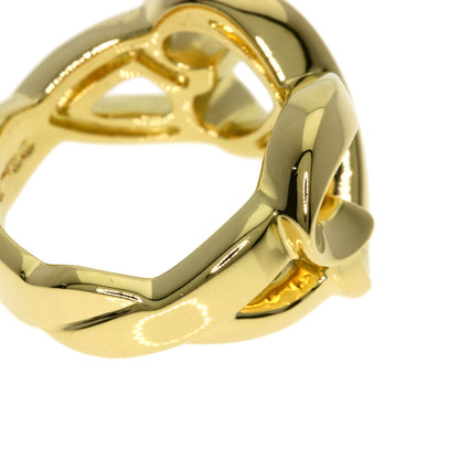TIFFANY&Co. Double Loving Heart Ring K18 Yellow Gold Ladies [Used]