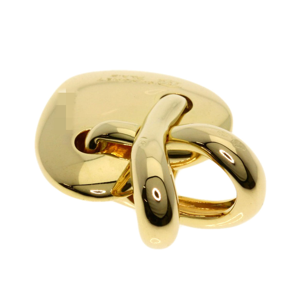 Chaumet Lian Hart Pendant top K18 Yellow Gold Ladies [Used]
