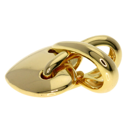 Chaumet Lian Hart Pendant top K18 Yellow Gold Ladies [Used]