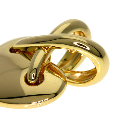 Chaumet Lian Hart Pendant top K18 Yellow Gold Ladies [Used]