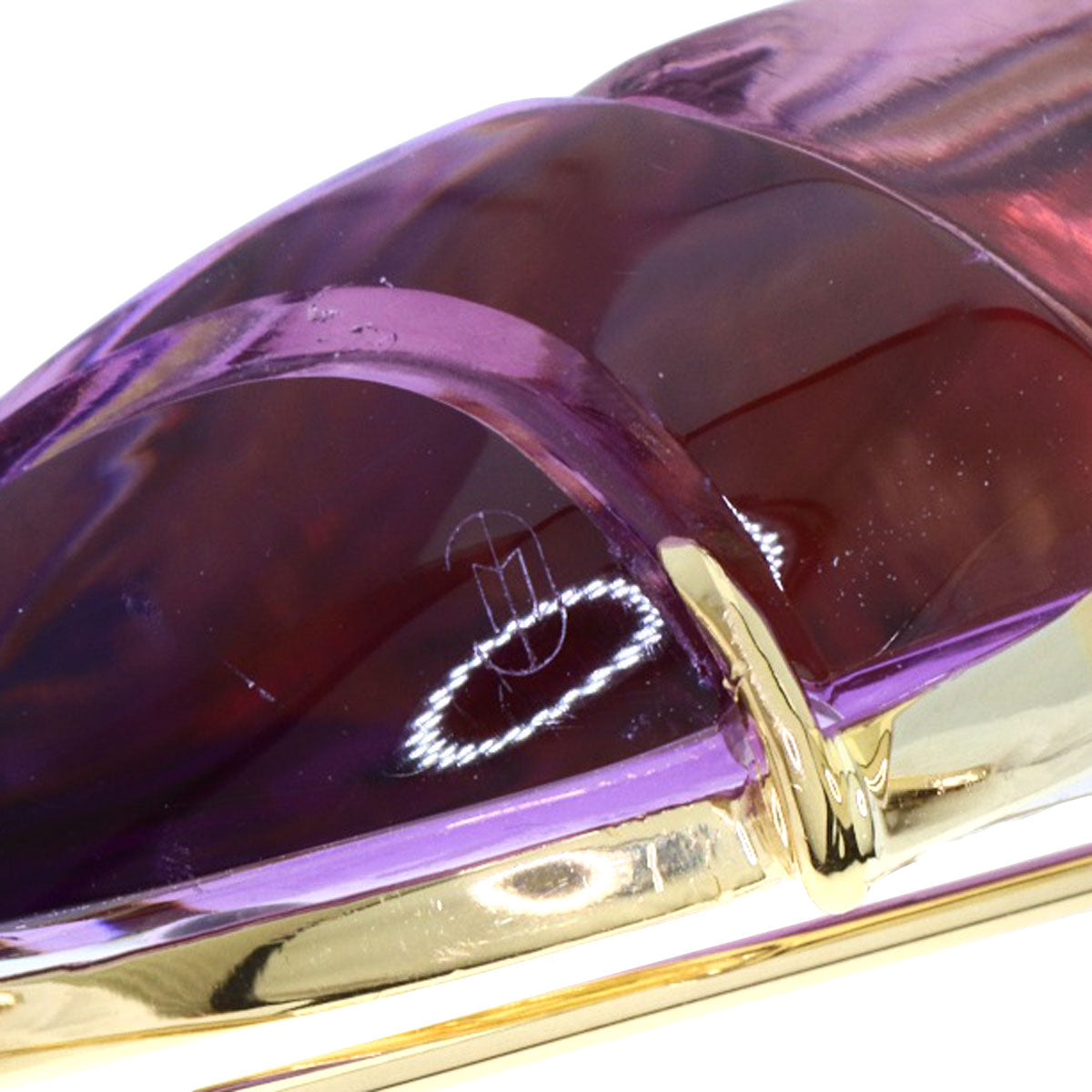 TASAKI Amethyst Diamond Necklace K18 Yellow Gold Ladies [Used]