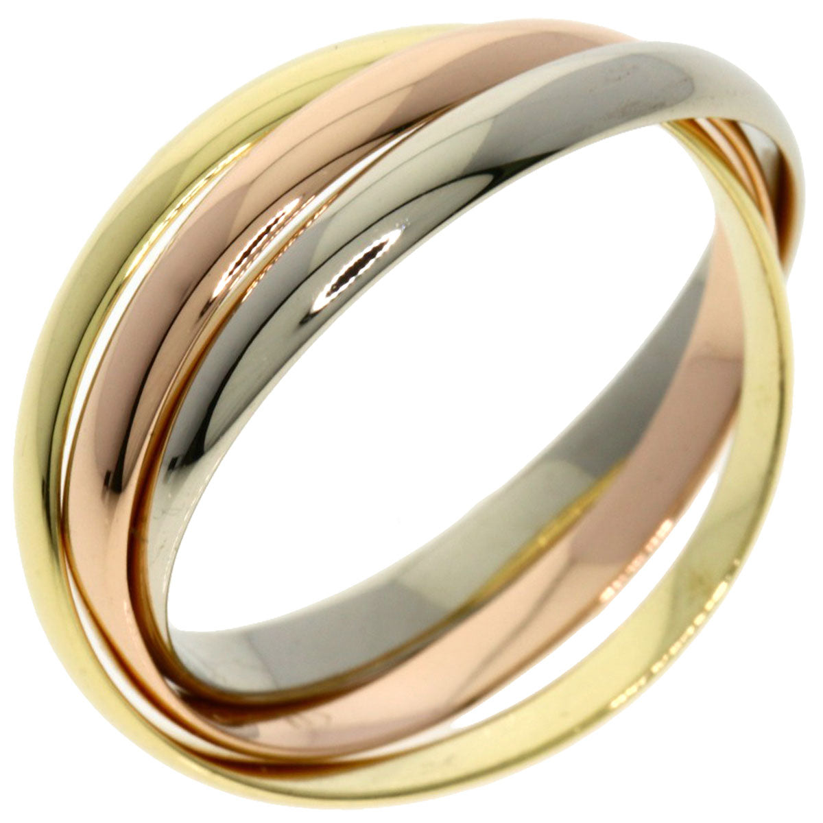 CARTIER   Trinity XS Ring  K18 Yellow Gold K18 White GoldLadies [Used]