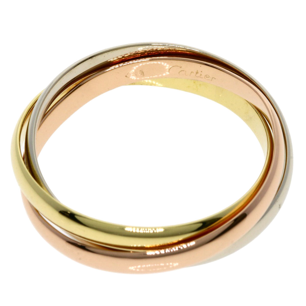 CARTIER   Trinity XS Ring  K18 Yellow Gold K18 White GoldLadies [Used]