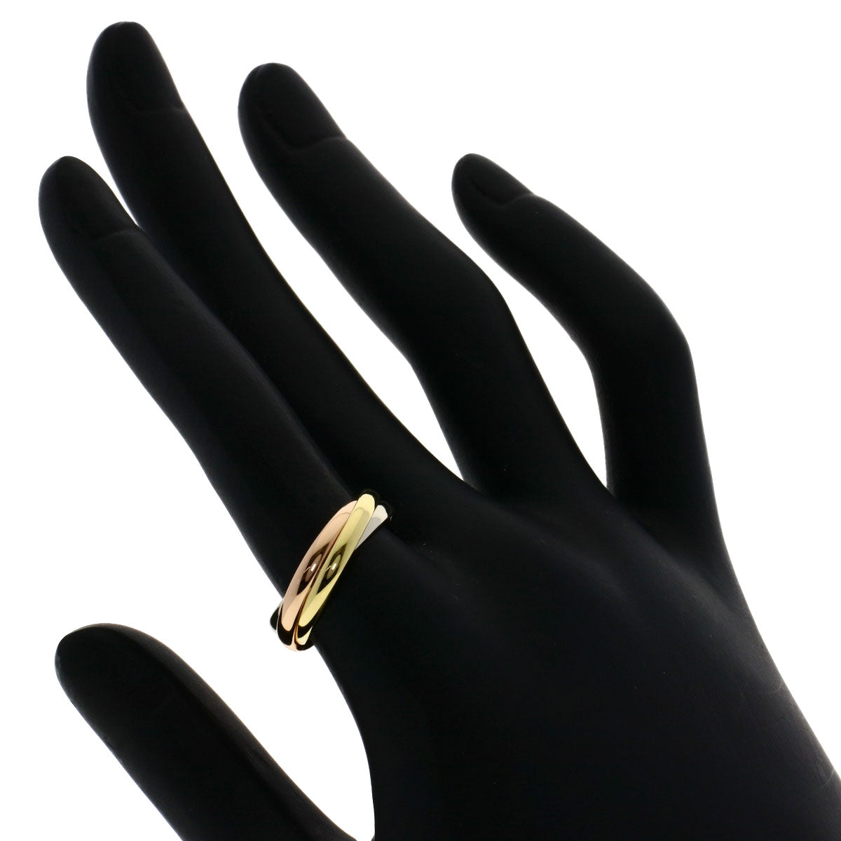 CARTIER   Trinity XS Ring  K18 Yellow Gold K18 White GoldLadies [Used]