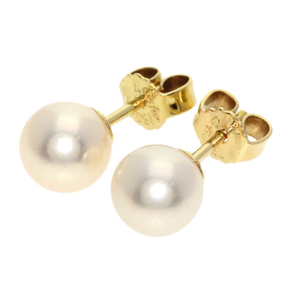 CARTIER Pearl Pearl earring K18 Yellow Gold Ladies [Used]