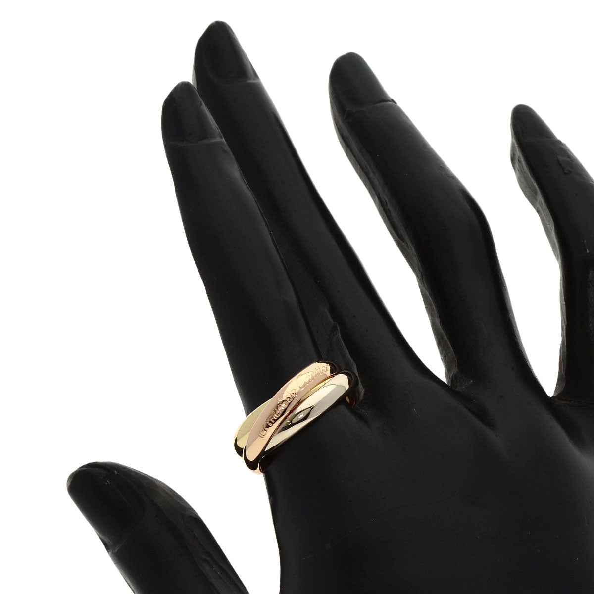 CARTIER   Trinity #54 Ring  K18 Yellow Gold K18 White GoldLadies [Used]