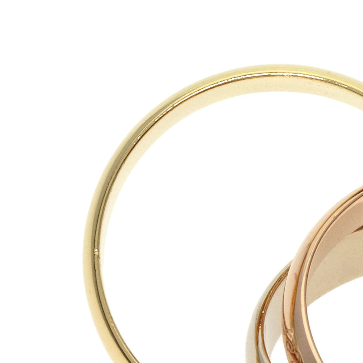 CARTIER   Trinity #54 Ring  K18 Yellow Gold K18 White GoldLadies [Used]