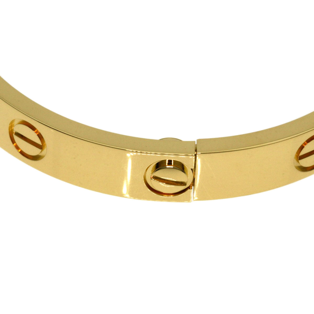 CARTIER LOVE Bracelets with screwdriver #16 Bracelet K18 Yellow Gold Ladies [Used]