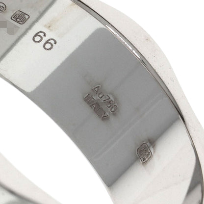 MONTBLANC White Star Motif Diamond #66 Ring K18 White Gold mens [Used]