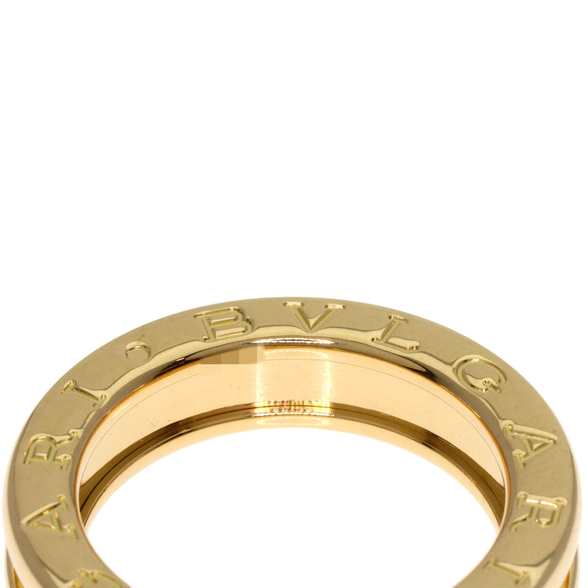 BVLGARI B.zero1 1 band #48 Ring K18 Yellow Gold Ladies [Used]