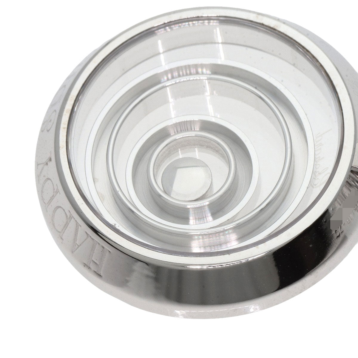 Chopard Happy Spirit Diamond 2-Row 79/5418 Necklace K18 White Gold Ladies [Used]