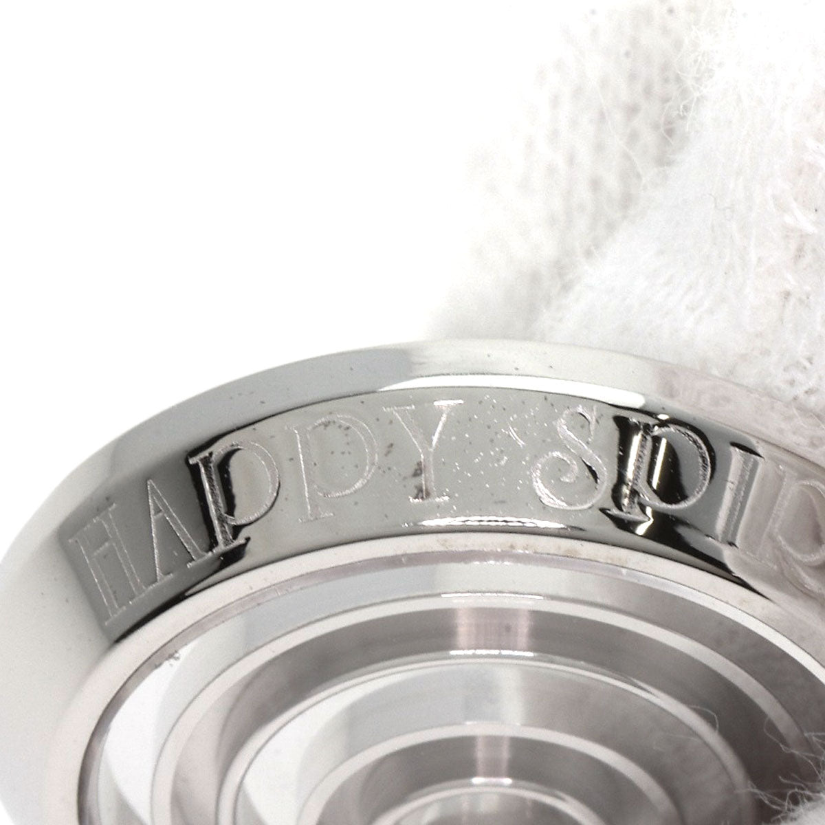 Chopard Happy Spirit Diamond 2-Row 79/5418 Necklace K18 White Gold Ladies [Used]