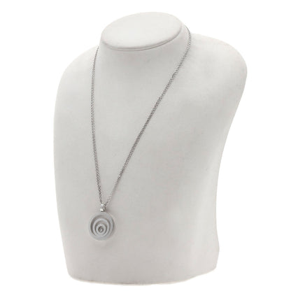 Chopard Happy Spirit Diamond 2-Row 79/5418 Necklace K18 White Gold Ladies [Used]