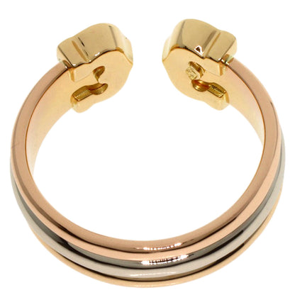 CARTIER   2C Diamond Ring  K18 Yellow Gold K18 White GoldLadies [Used]