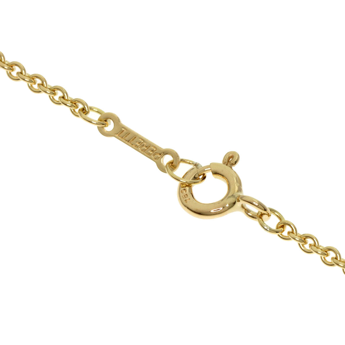 TIFFANY&Co.   Chain only 17.7" Necklace  K18 Yellow Gold Ladies [Used]