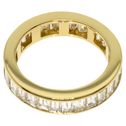 BVLGARI Bucket Diamond Full Eternity Ring K18 Yellow Gold Ladies [Used]