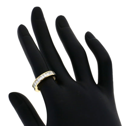 BVLGARI Bucket Diamond Full Eternity Ring K18 Yellow Gold Ladies [Used]