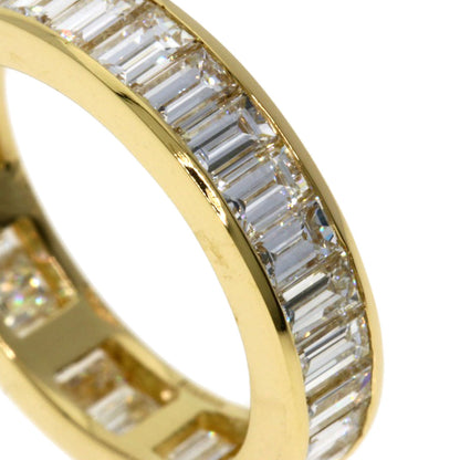 BVLGARI Bucket Diamond Full Eternity Ring K18 Yellow Gold Ladies [Used]