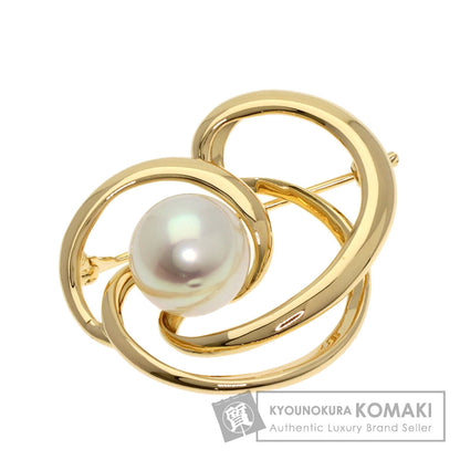 TASAKI Pearl Pearl Brooch K18 Yellow Gold Ladies [Used]