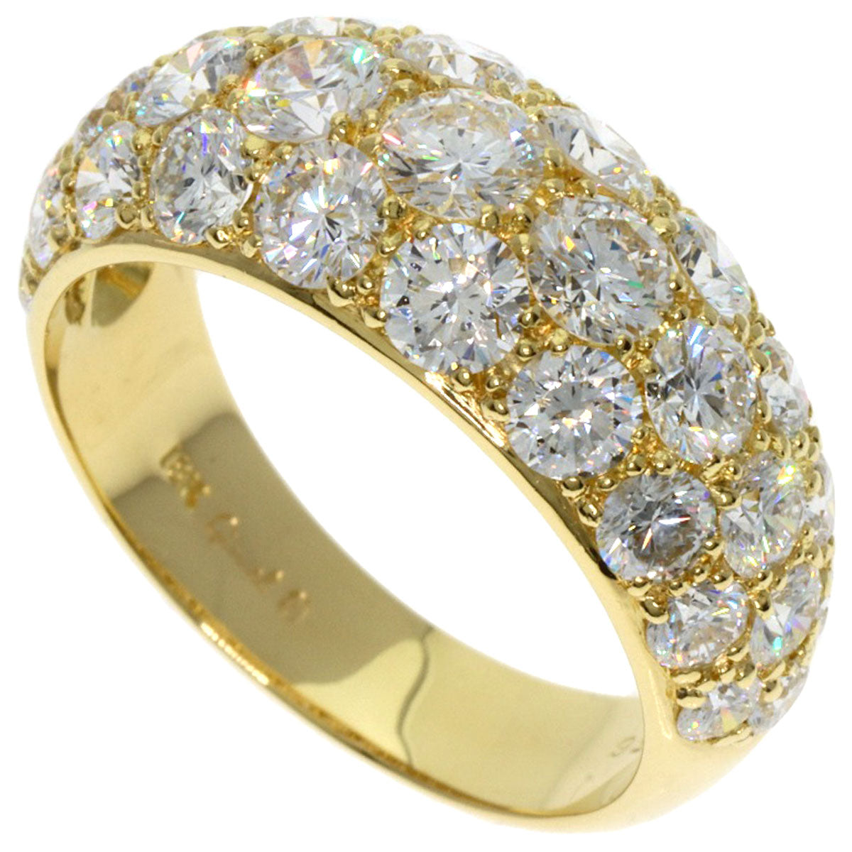 Gimel Diamond Ring 18K Ladies [Used]