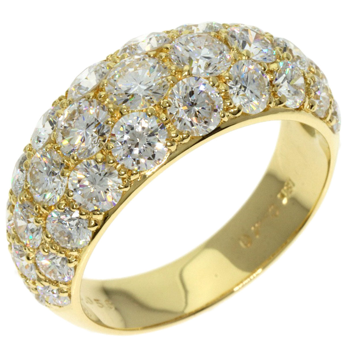 Gimel Diamond Ring 18K Ladies [Used]