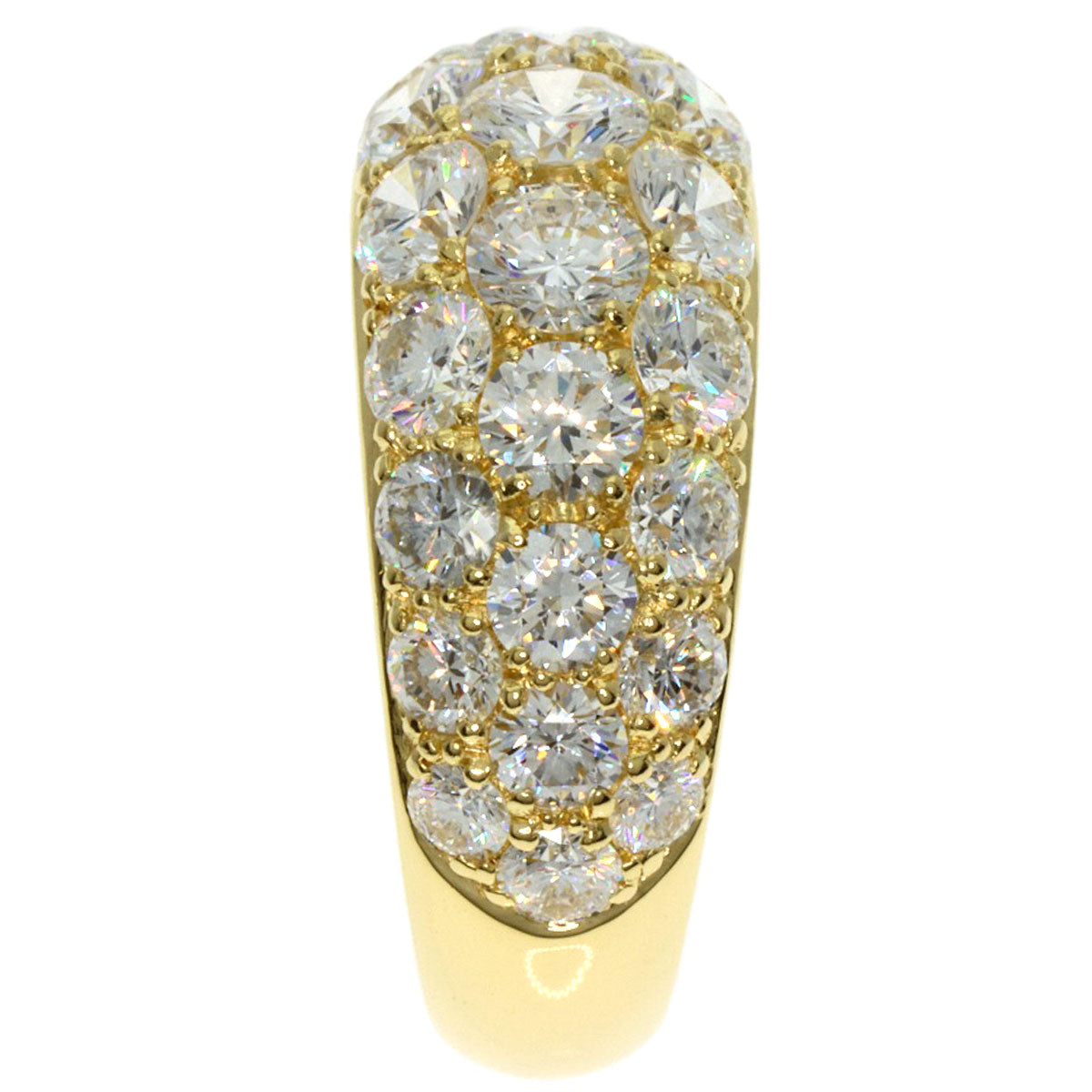 Gimel Diamond Ring 18K Ladies [Used]