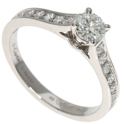 CARTIER   Solitaire Diamond # 49 Ring  Platinum PT950 Ladies [Used]