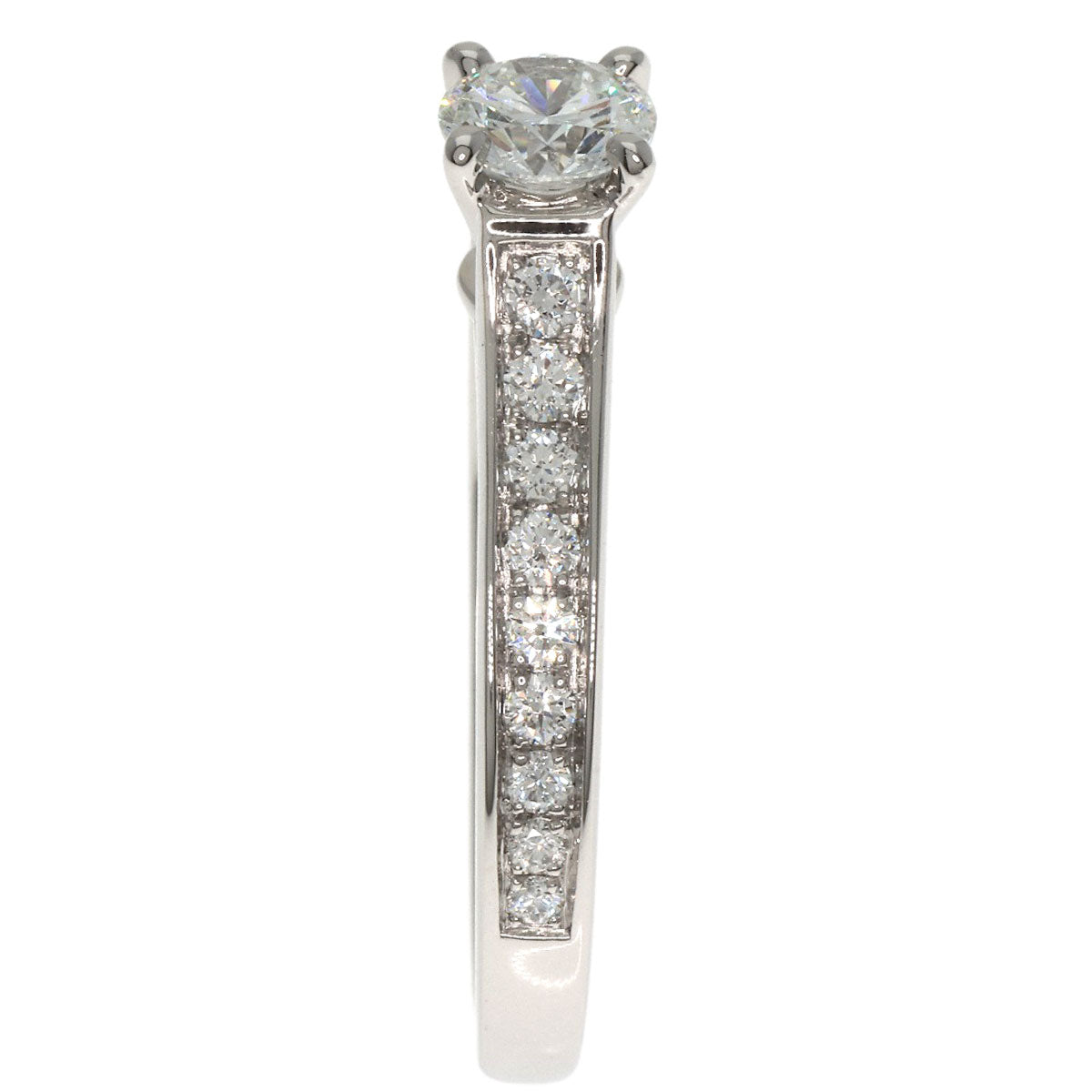 CARTIER   Solitaire Diamond # 49 Ring  Platinum PT950 Ladies [Used]