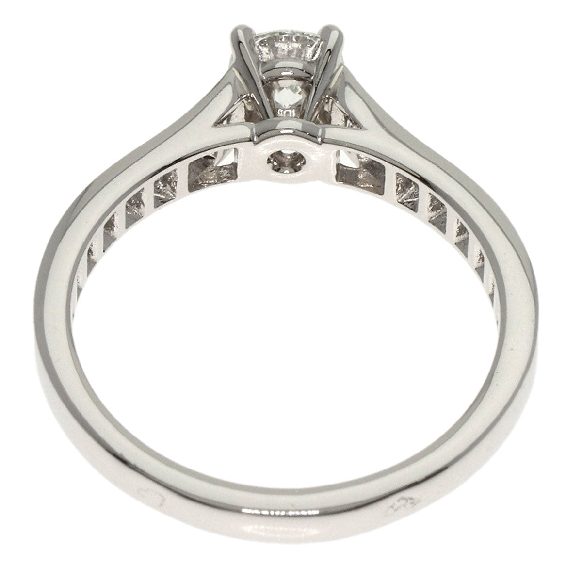CARTIER   Solitaire Diamond # 49 Ring  Platinum PT950 Ladies [Used]