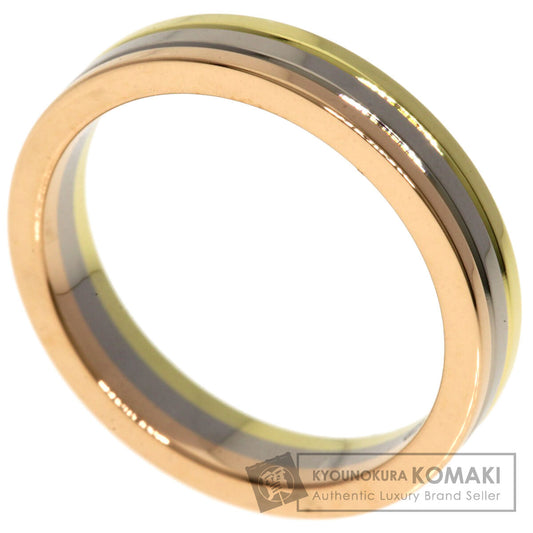 CARTIER Vendome Three Color #49 Ring K18 Yellow Gold 18K Pink GoldLadies [Used]