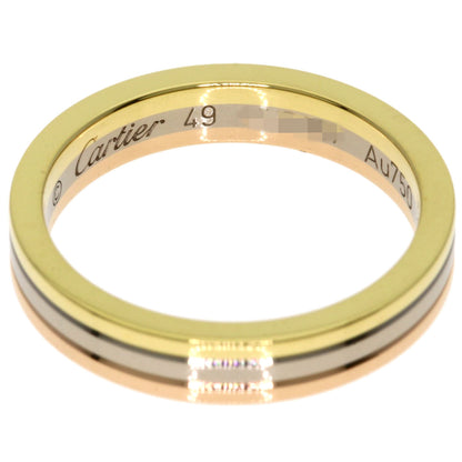 CARTIER Vendome Three Color #49 Ring K18 Yellow Gold 18K Pink GoldLadies [Used]