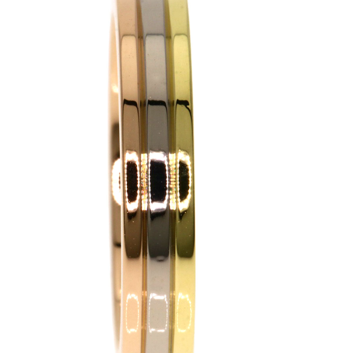 CARTIER Vendome Three Color #49 Ring K18 Yellow Gold 18K Pink GoldLadies [Used]