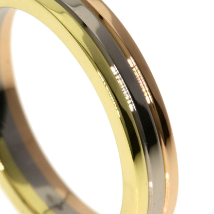 CARTIER Vendome Three Color #49 Ring K18 Yellow Gold 18K Pink GoldLadies [Used]