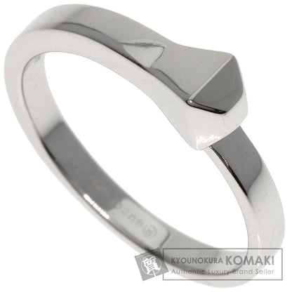 GUCCI Nailhead #16 Ring K18 White Gold Ladies [Used]