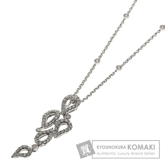 MONNICKENDAM Diamond Necklace Platinum PT850 K18 White GoldLadies [Used]