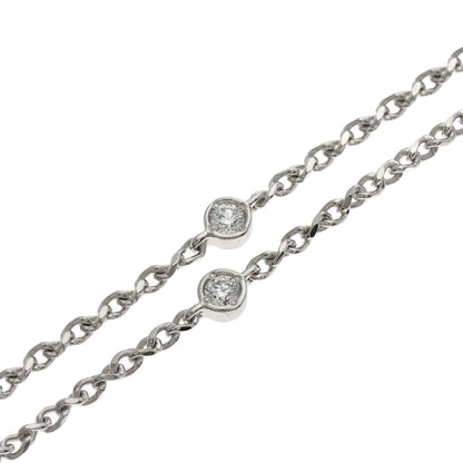 MONNICKENDAM Diamond Necklace Platinum PT850 K18 White GoldLadies [Used]