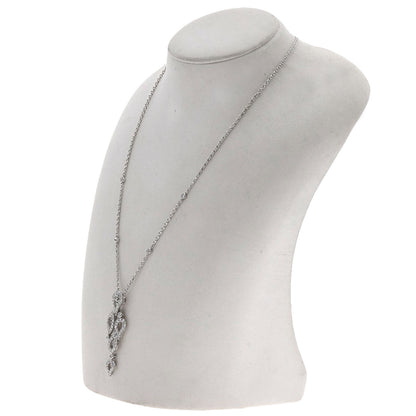 MONNICKENDAM Diamond Necklace Platinum PT850 K18 White GoldLadies [Used]