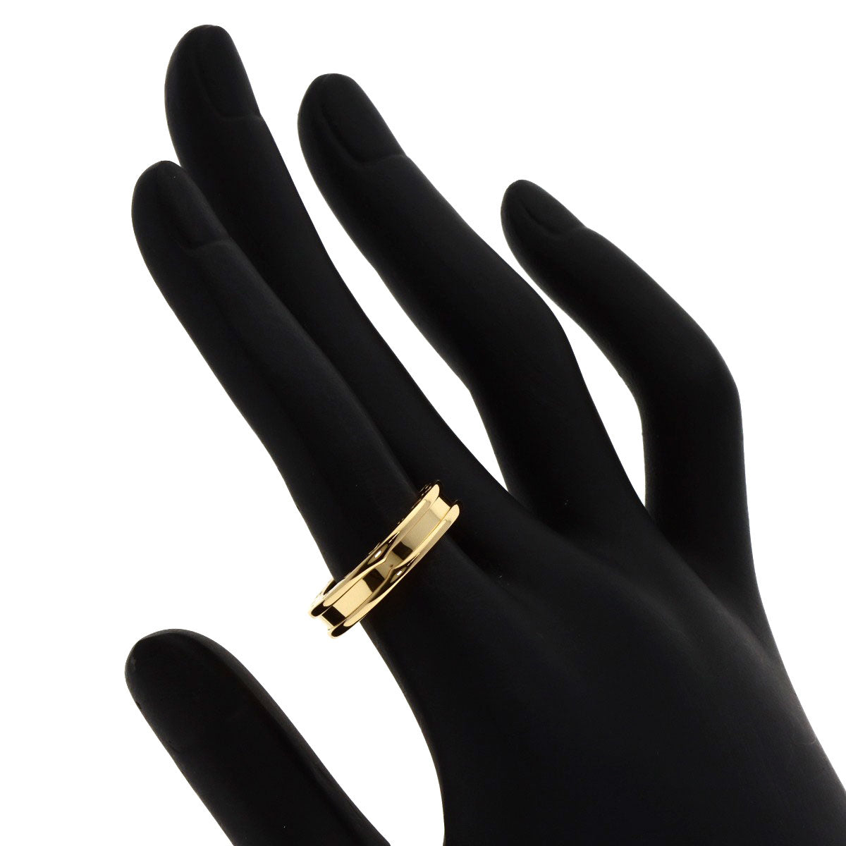 BVLGARI B-ero1 B-zero1 1 band XS #51 Ring K18 Yellow Gold Ladies [Used]